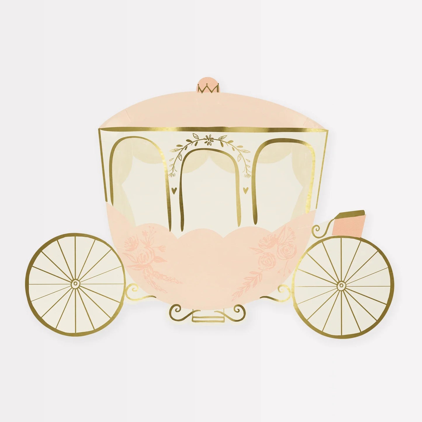 Princess Carriage Party Plates
