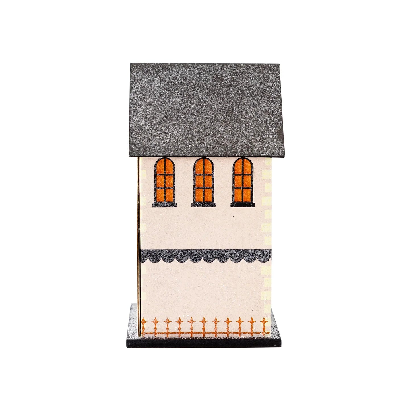 Light-Up Haunted Village House