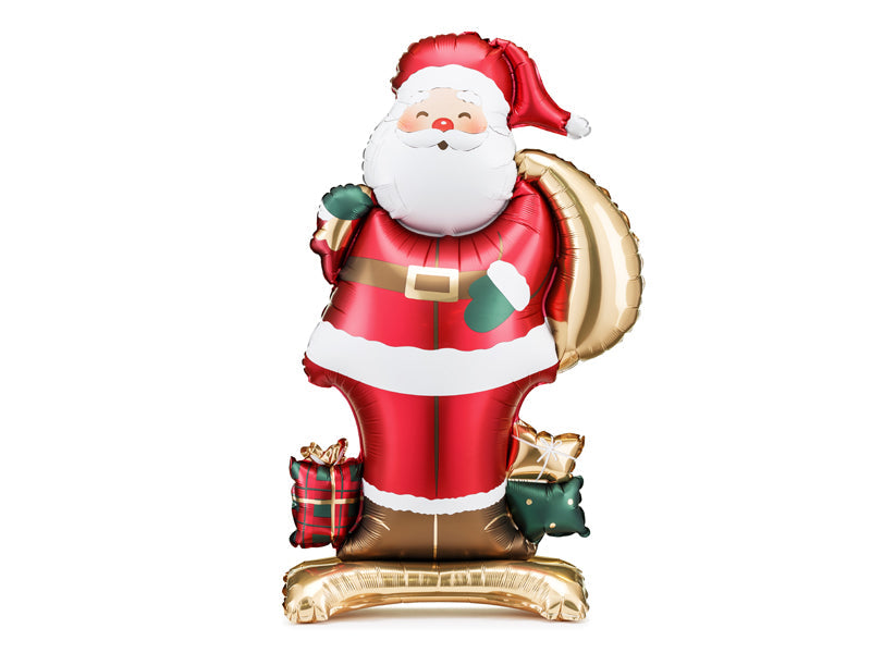 Standing Santa Claus Foil Balloon