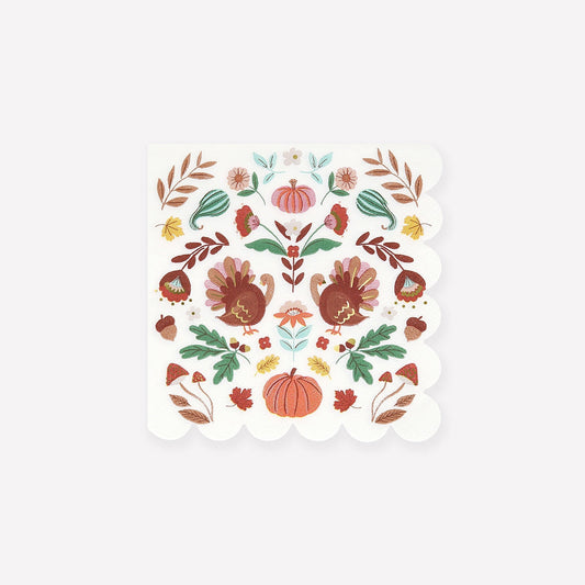 Thanksgiving Paper Napkins