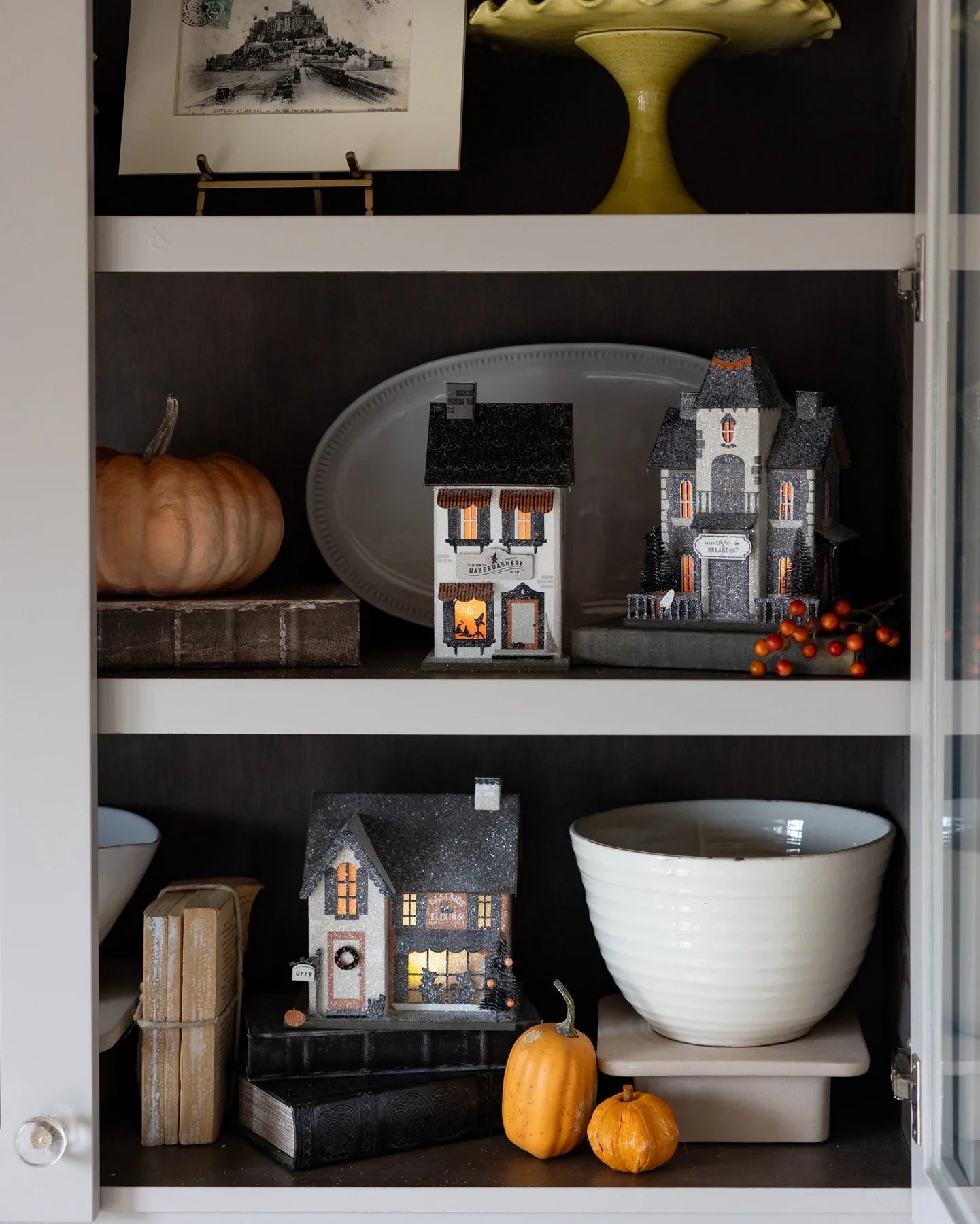 Halloween Village House Decor