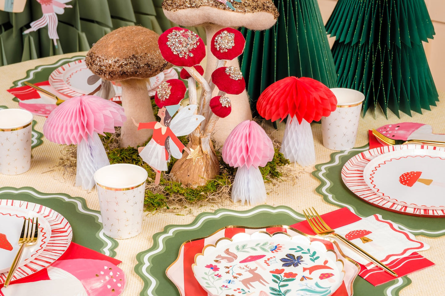 Christmas Party Plates