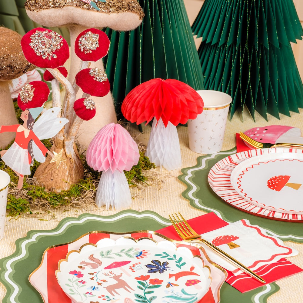 Christmas Party Plates