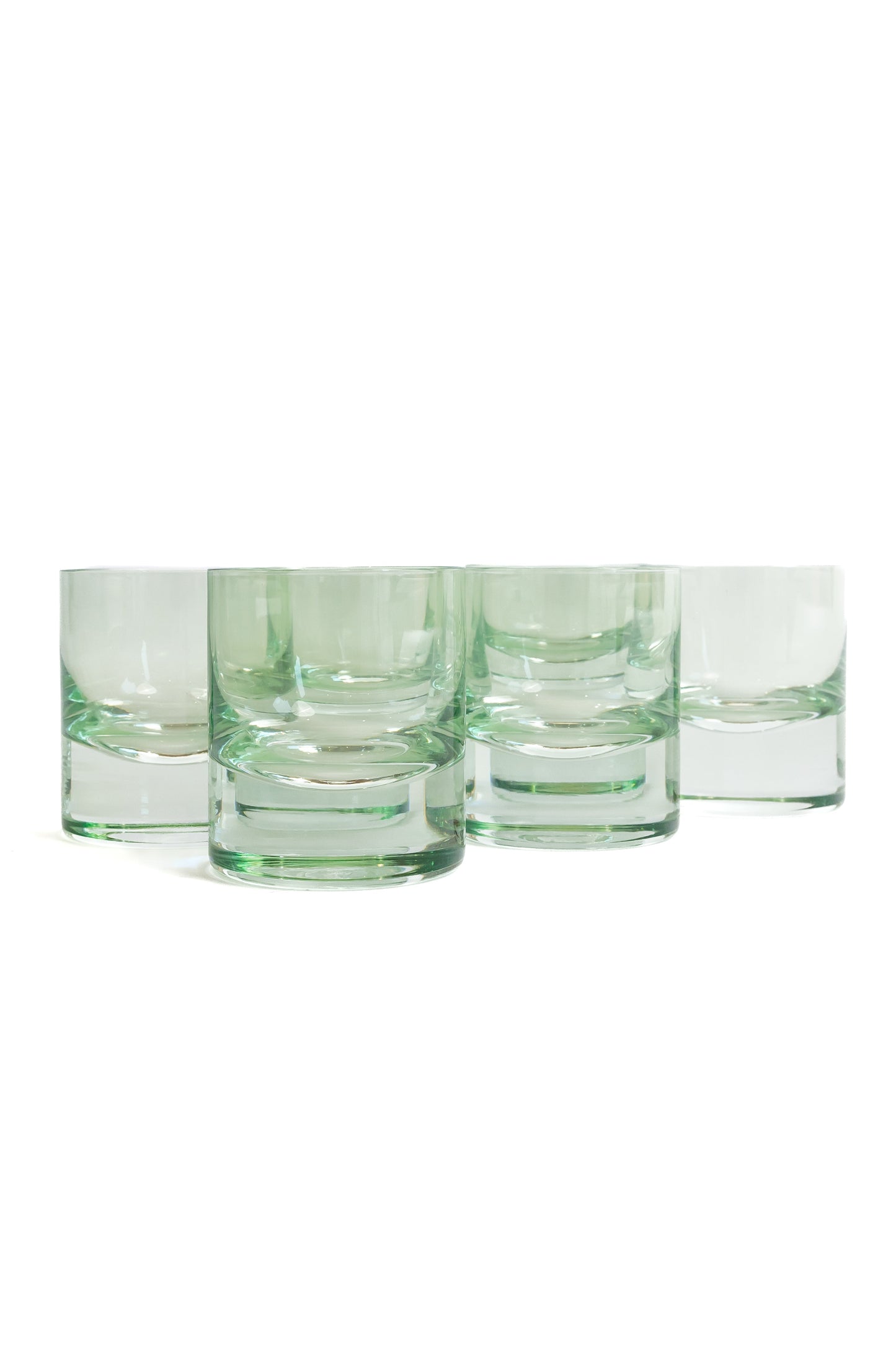 Colored Glass Tumblers – Hand-Blown Drinkware, 8.25 oz, Set of 6