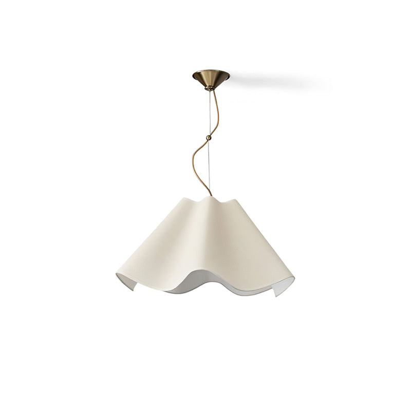 Pendant Ceiling Light – Fabric Shade with Metal Fixture, Multiple Sizes
