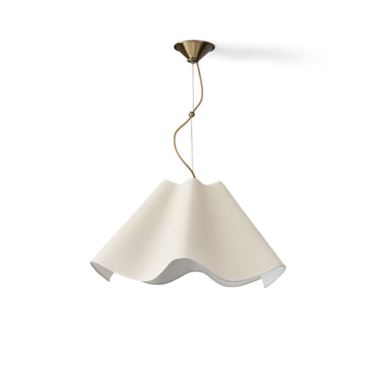 Pendant Ceiling Light – Fabric Shade with Metal Fixture, Multiple Sizes