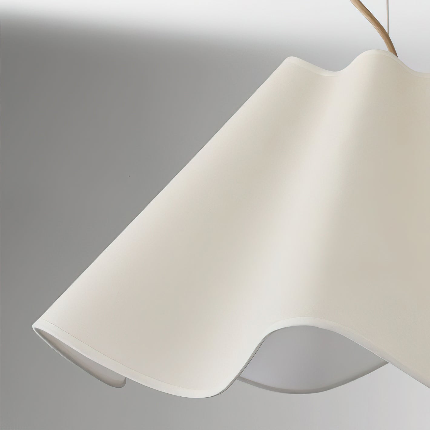 Pendant Ceiling Light – Fabric Shade with Metal Fixture, Multiple Sizes