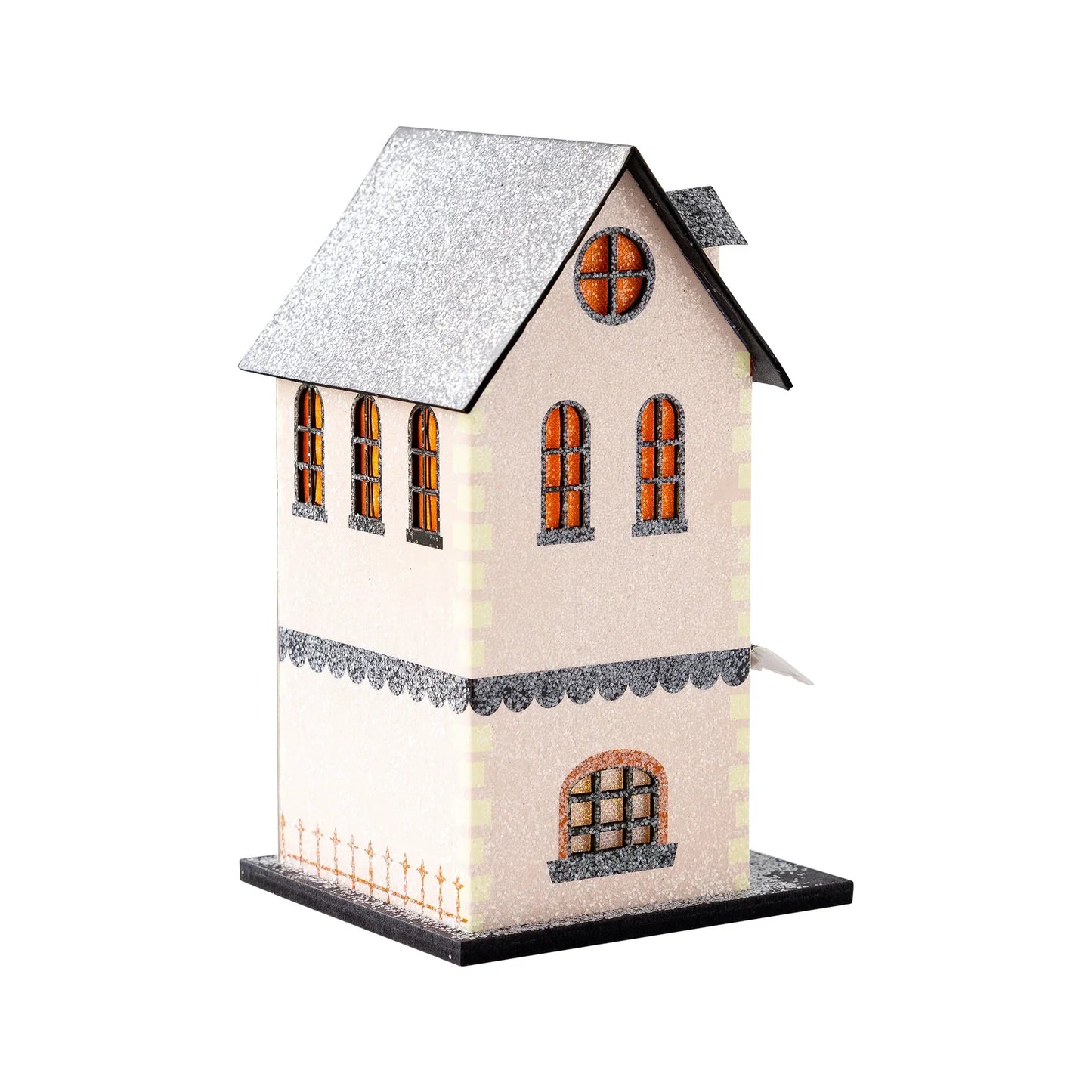 Light-Up Haunted Village House