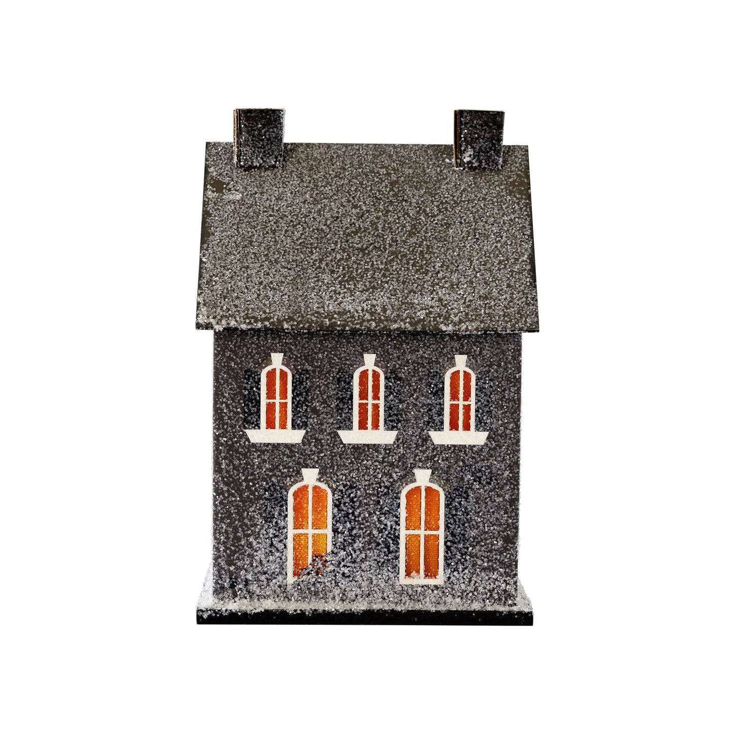 Halloween Haunted Home Miniature House with Light