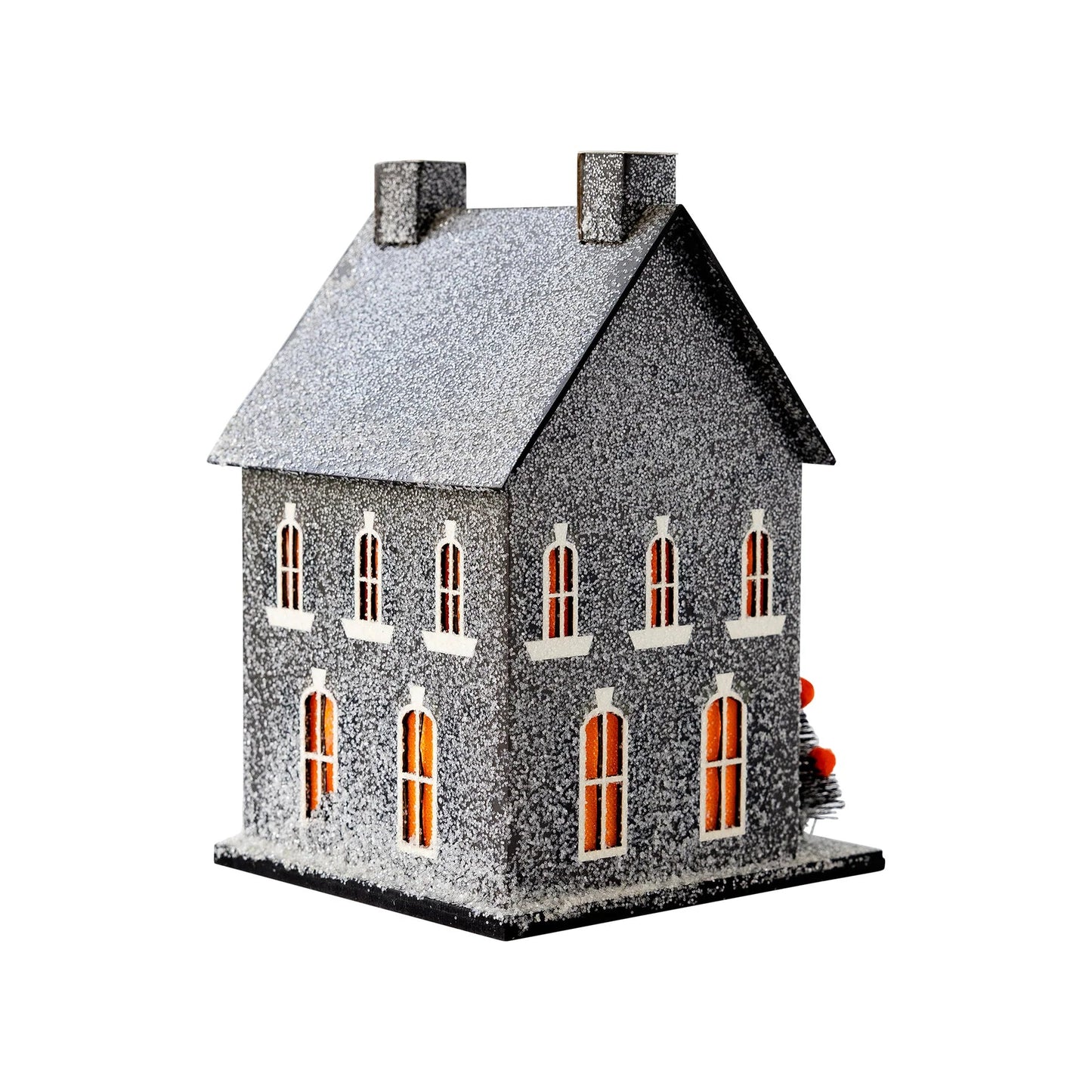 Halloween Haunted Home Miniature House with Light